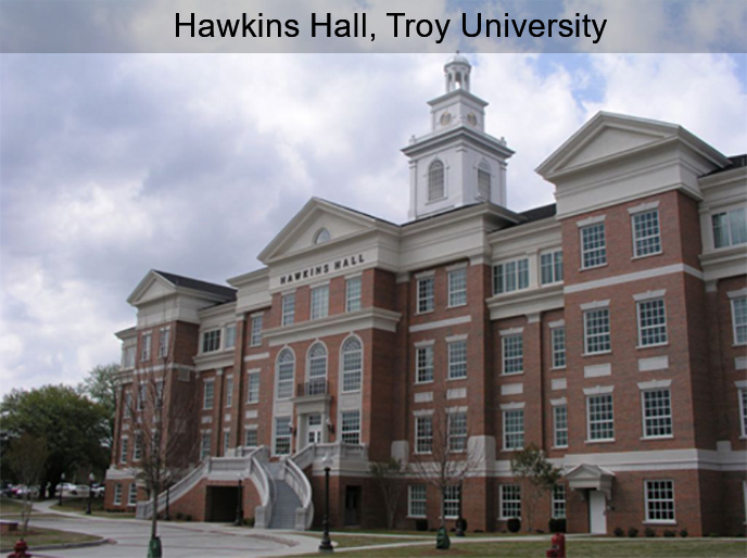 Hawkins Hall, Troy University
